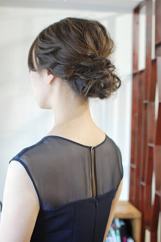 大人のお呼ばれアレンジ