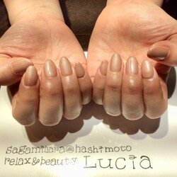 シンプルベージュネイル♪|Lucia