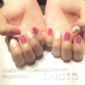 くまさんとニットネイル|Lucia