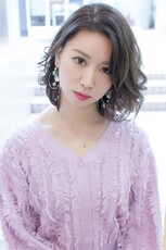 かき分けバング　デジタルパーマ|Musee de Lapaix