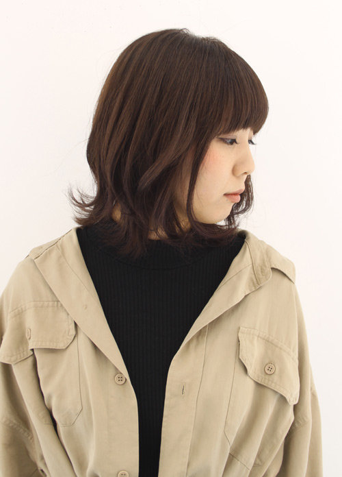 ワイドバングで小顔効果とおしゃれ感|Raffine三宮