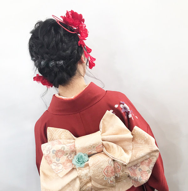 2019　成人式ヘアアレンジスタイル|NON EDGE