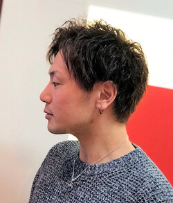 メンズ・ツイストパーマ