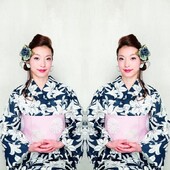 浴衣の着付け＋簡単なヘアセット3|ade atelier（アデ アトリエ）梅ヶ丘