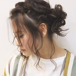 シニヨンアレンジ|ade atelier（アデ アトリエ）梅ヶ丘