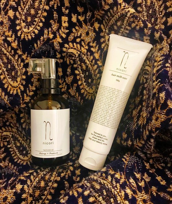 ウェットな質感のロング|ade atelier（アデ アトリエ）梅ヶ丘