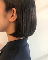 スッキリ整ったワンレングスボブ|ade atelier（アデ アトリエ）梅ヶ丘