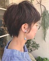 耳かけショート|ade atelier（アデ アトリエ）梅ヶ丘