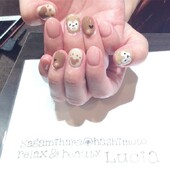 ダッフィーネイル♪|Lucia