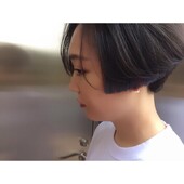 刈り上げボブ×インナーカラー|ade omotesando