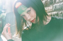 黒髪ミディアム2