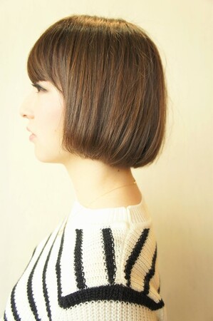 Bridge オリーブアッシュのショートボブ 261 Hairsalon Bridge ヘアーサロンブリッジ 北海道 すすきの の髪型 ヘアスタイルカタログ ビューティーパーク