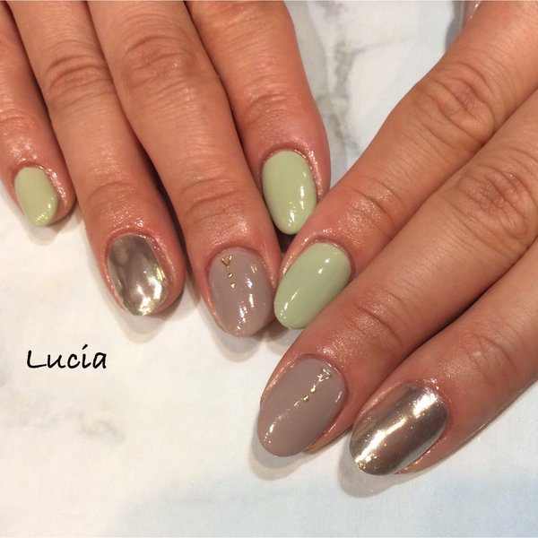 おしゃれミラーネイル♪|Lucia