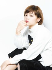 前髪アシメショートボブ|keep hair design