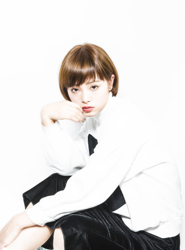 前髪アシメショートボブ|keep hair design