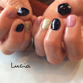 ぷるぷるワンカラーネイル♪|Lucia