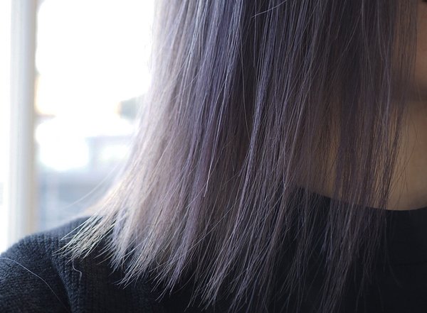 ラベンダー アッシュ ハイトーン|MARBLE hair＆nail