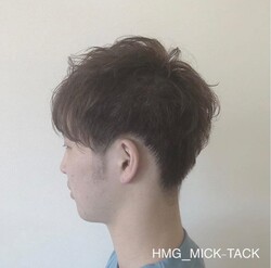メンズ初パーマ|HMG Mick-Tack