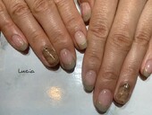 フレンチ×マーブルネイル♪|Lucia