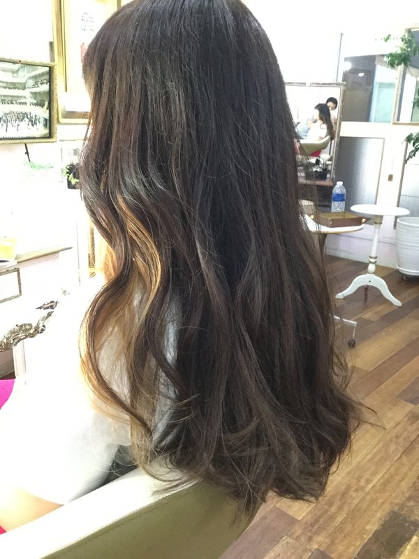 インナーカラーアッシュベージュ名古屋feliz栄|feliz