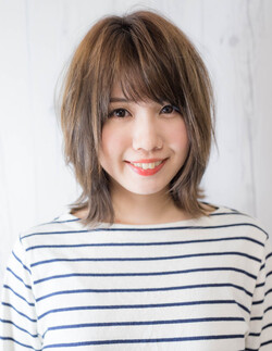 大人可愛いウルフボブ|Fringe Hair Salon