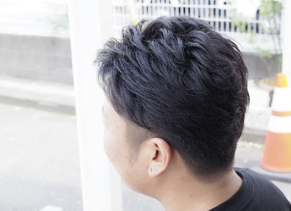 2ブロック刈り上げ|MARBLE hair＆nail