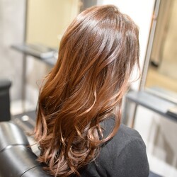 【HANS名古屋伏見】ふわ揺れ×マンダリンブラウン