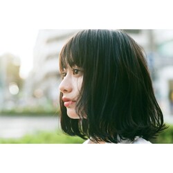 黒髪x外ハネショート