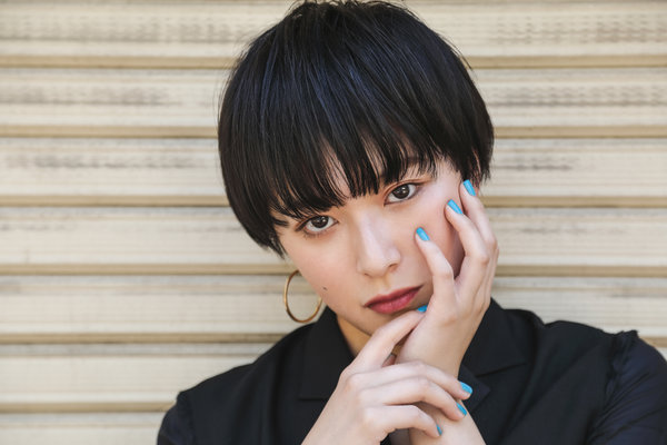 黒髪xモード×ショート|ade omotesando