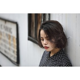 黒髪xアンニュイ×パーマ|ade omotesando