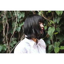 黒髪xナチュラル×ショート