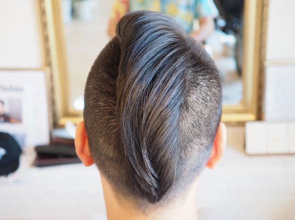 飯塚市 刈り上げ モヒカン|MARBLE hair＆nail