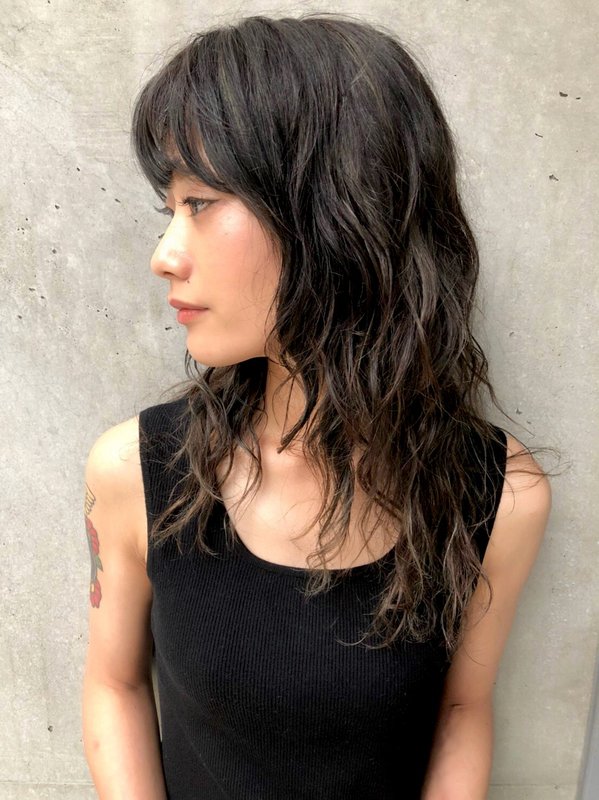 パーマ＆ハイライトカラー|lot