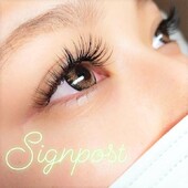 人気No.1☆ナチュラル《セーブル付け放題》オフ無|アイラッシュサロン　sign post　ふじみ野店