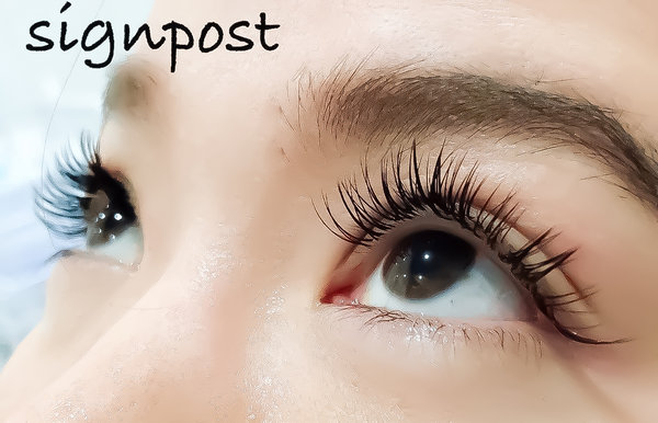 ぱっちり目元に！《シルク付け放題》|アイラッシュサロン　sign post　ふじみ野店
