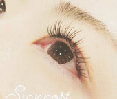 ☆ぱっちり目元に☆【シルクエクステ】120本|アイラッシュサロン　sign post　ふじみ野店