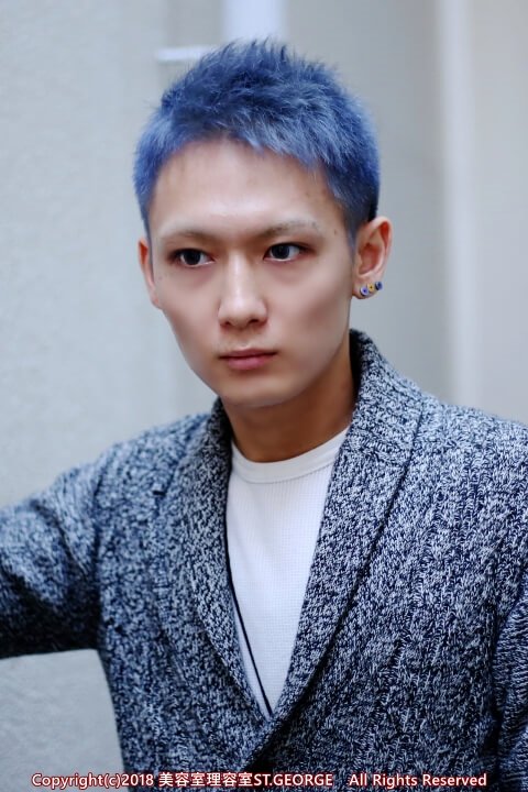 グレージュシルバーカラー|セントジョージ香里園店　MEN'S HAIR