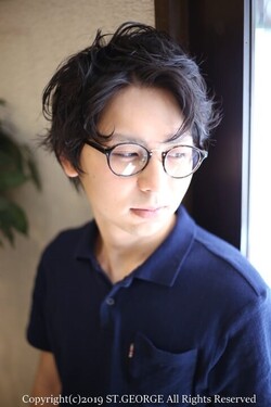 無造作ヘア|セントジョージ香里園店　MEN'S HAIR