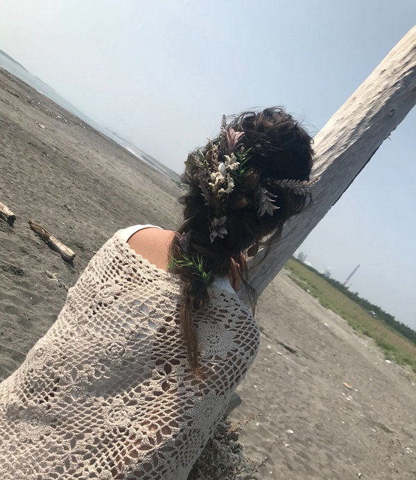 編みおろし　セミロング/ロングスタイル|NON EDGE