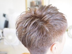 刈り上げ アッシュ メッシュ|MARBLE hair＆nail