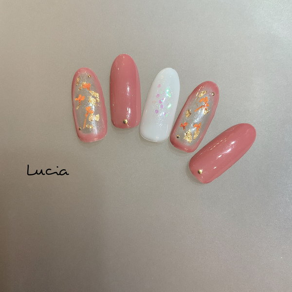 ドライフラワーネイル♪|Lucia
