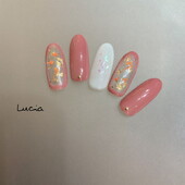 ドライフラワーネイル♪|Lucia