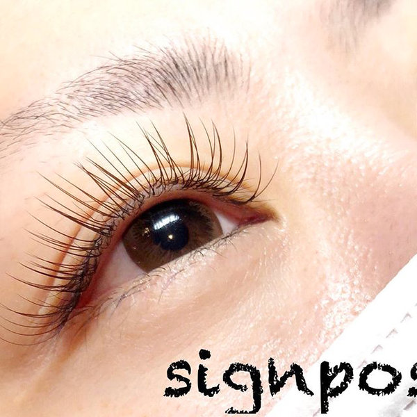 ☆ハーフeye☆【ブラウンつけ放題】オフ無料  |sign post 志木店