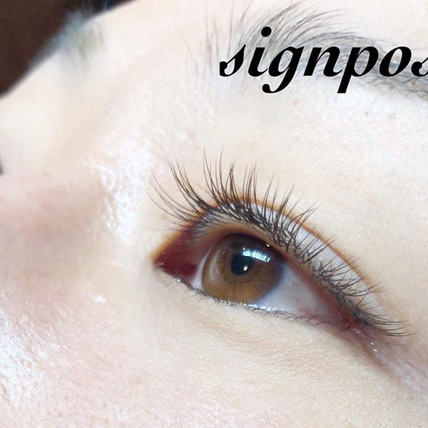 ブラウンエクステ140本　6500円|アイラッシュサロン　sign post　ふじみ野店