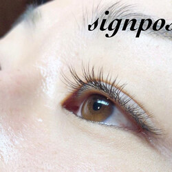 ブラウンエクステ140本　6500円|アイラッシュサロン　sign post　ふじみ野店