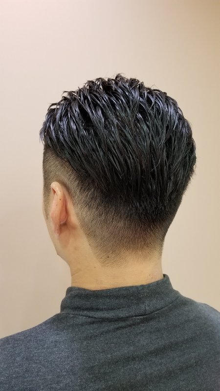 ネオクラシカル分け目ライン オールバック★|Hair Space 108