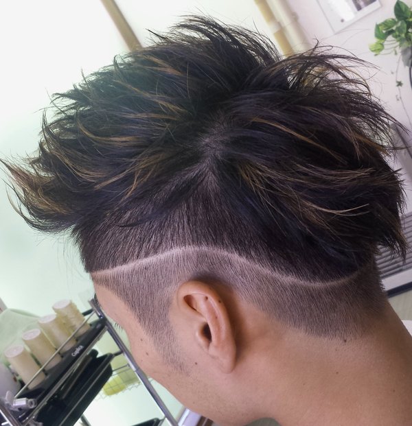 ネオ ダブル２ブロ  メッシュウルフ★|Hair Space 108