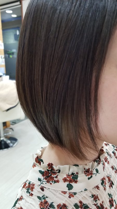 ブリーチ無しインナーカラー☆（マット色）|Hair Space 108