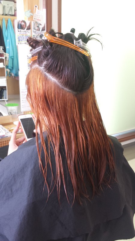 ピンク インナーカラー☆|Hair Space 108