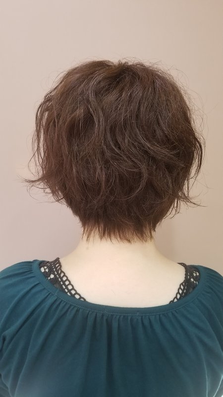 くせ毛でキュートグラボブ☆|Hair Space 108